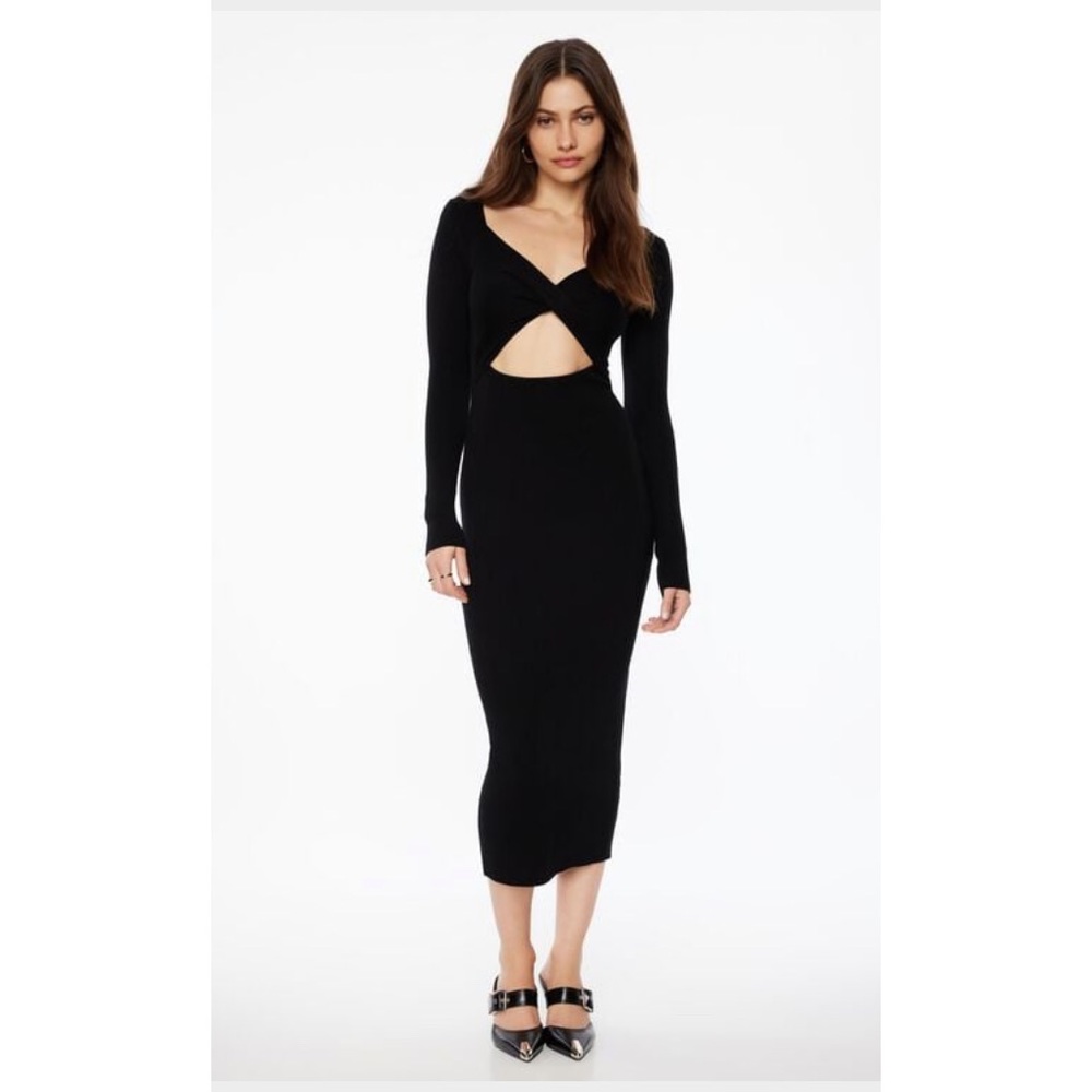 Dynamite Cut-Out Midi Dress